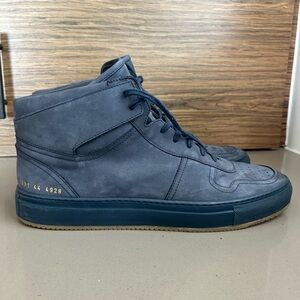 Common Projects BBall High ‘Navy’ Shoes | Size 44 (US 11 M)